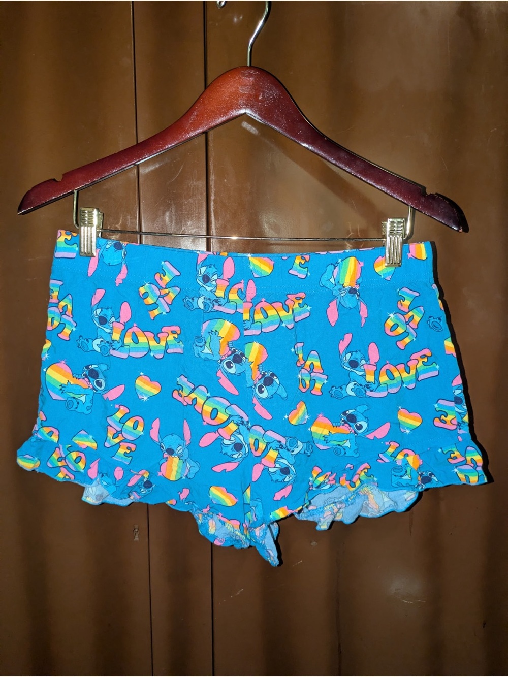 Disney Pride Stitch Lounge Shorts